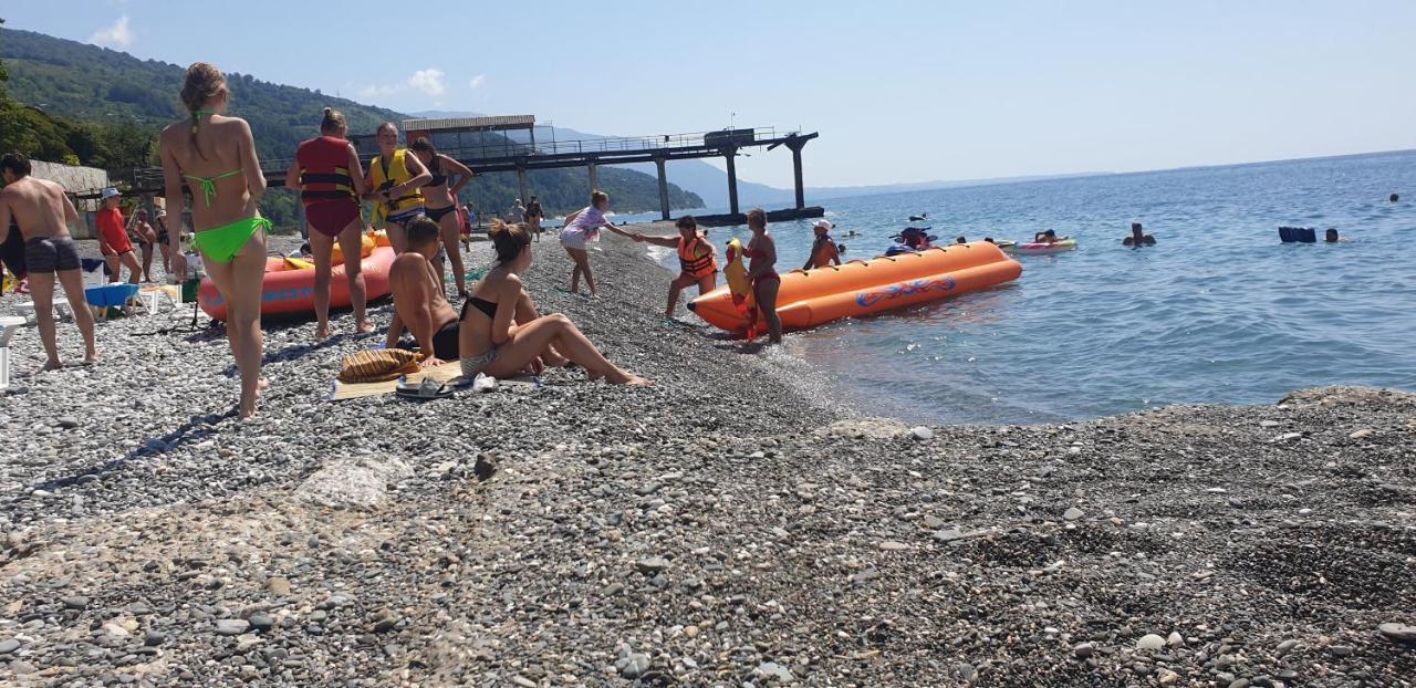 Ривер Гагра Hotel Bagian luar foto